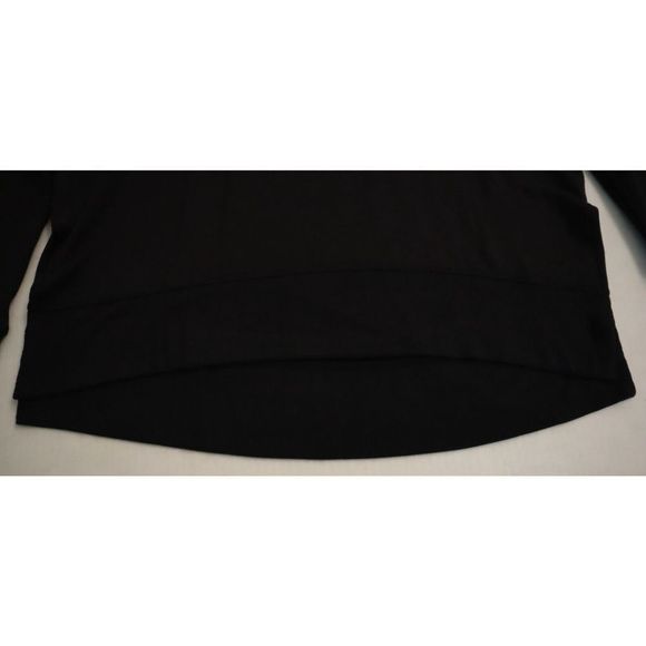 Athleta 870422 Women's Sz Small Black Triumph Crew Neck L/S Sweatshirt $79 - Picture 6 of 12